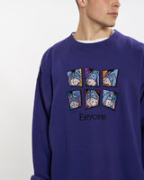 90s Disney Eeyore Sweatshirt <br>XL