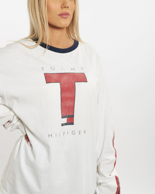 90s Tommy Hilfiger Long Sleeve Tee <br>M