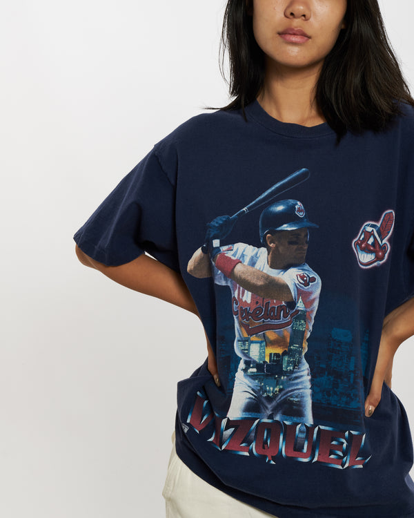 1996 MLB Cleveland Indians Tee <br>M