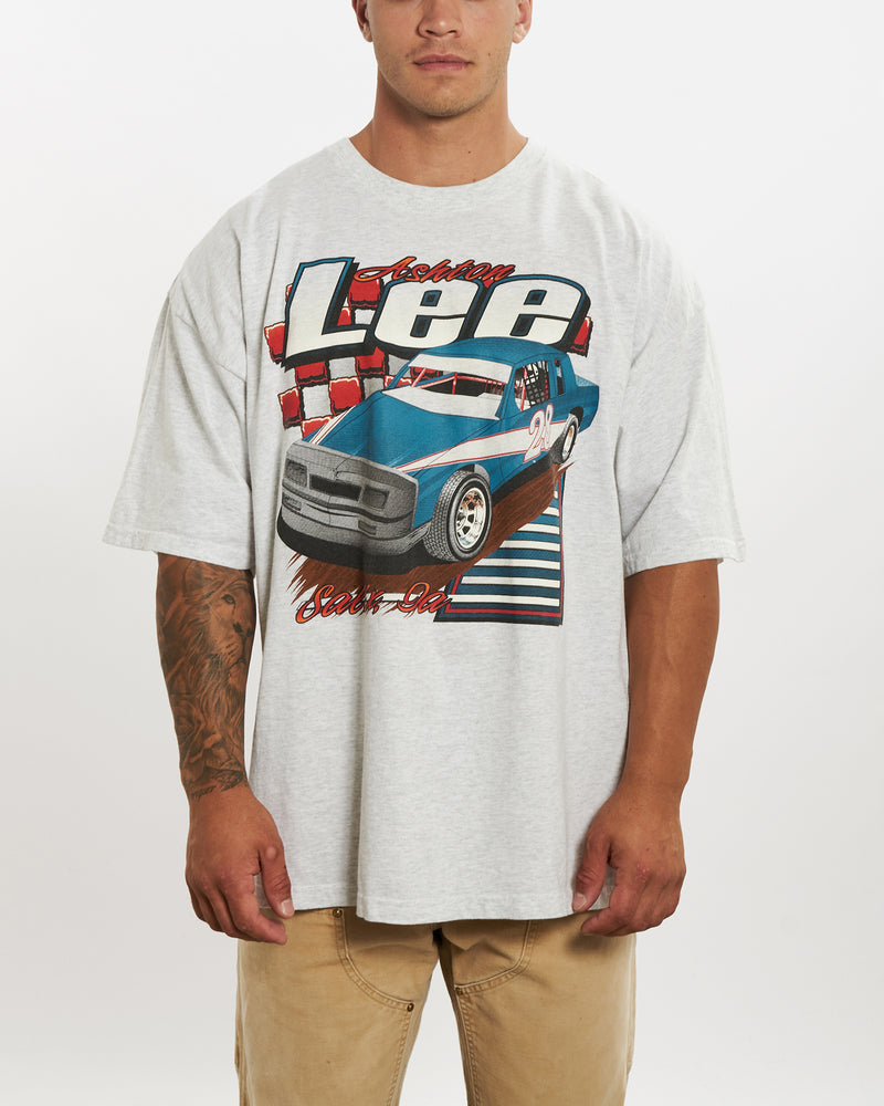 Vintage Racing tee <br>XL , The Real Deal , newtown, sydney, australia, thrift store, opshop, preloved, secondhand, sustainable, retro, antique, 70s, 80s, 90s, 2000s, 00s, fashion, clothing, streetwear, trendy, garment, style, boutique, store, shop, archive, sale, cheap, best, top