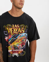 Vintage Las Vegas Racing Tee <br>XL , The Real Deal , newtown, sydney, australia, thrift store, opshop, preloved, secondhand, sustainable, retro, antique, 70s, 80s, 90s, 2000s, 00s, fashion, clothing, streetwear, trendy, garment, style, boutique, store, shop, archive, sale, cheap, best, top