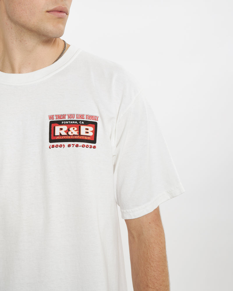 Vintage R&B Auto Centre Tee L The Real Deal