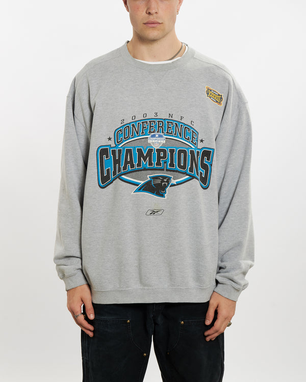 Vintage NFL Carolina Panthers Sweatshirt <br>XL