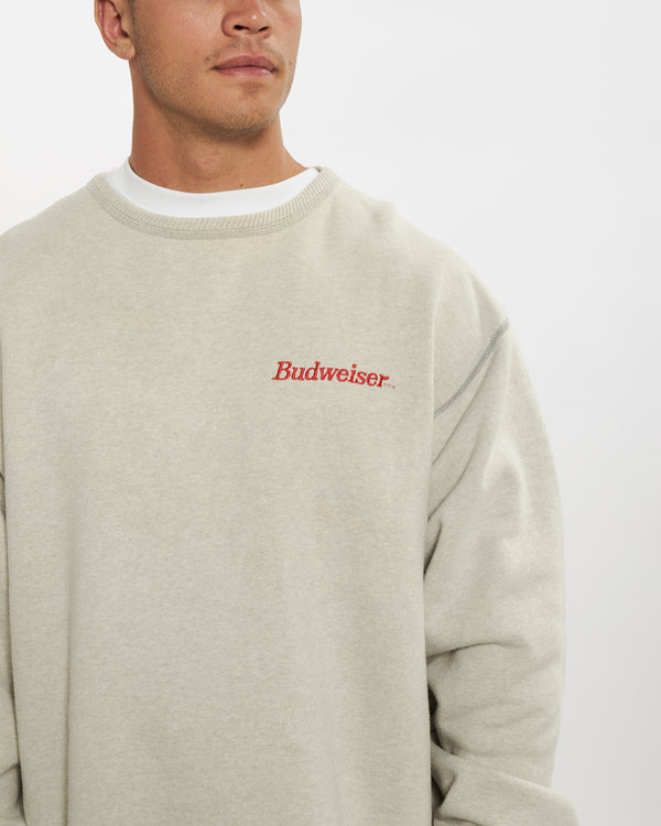 90s Budweiser Sweatshirt <br>XL