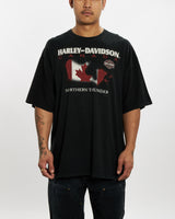 Vintage Harley Davidson Tee <br>XXL , The Real Deal , newtown, sydney, australia, thrift store, opshop, preloved, secondhand, sustainable, retro, antique, 70s, 80s, 90s, 2000s, 00s, fashion, clothing, streetwear, trendy, garment, style, boutique, store, shop, archive, sale, cheap, best, top