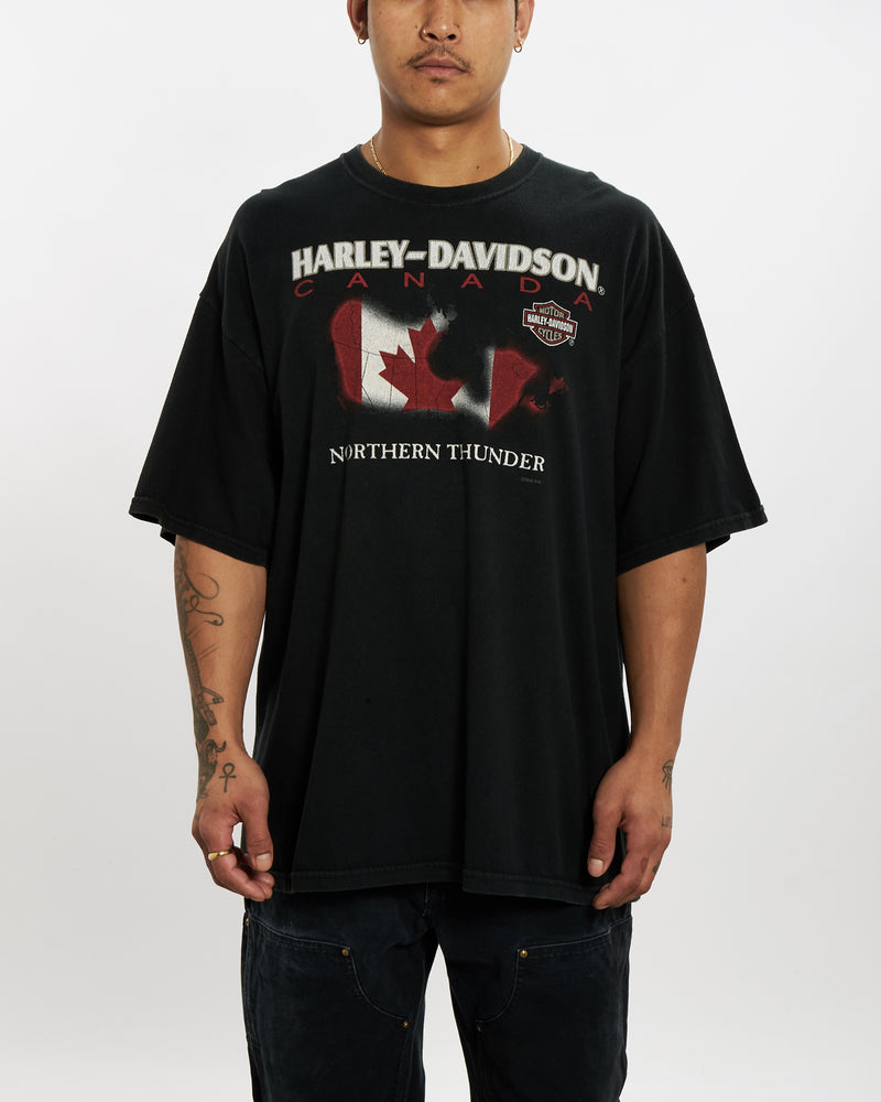 Vintage Harley Davidson Tee <br>XXL , The Real Deal , newtown, sydney, australia, thrift store, opshop, preloved, secondhand, sustainable, retro, antique, 70s, 80s, 90s, 2000s, 00s, fashion, clothing, streetwear, trendy, garment, style, boutique, store, shop, archive, sale, cheap, best, top