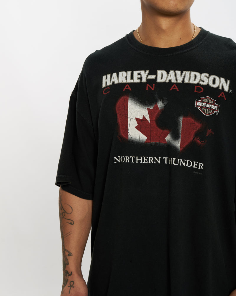 Vintage Harley Davidson Tee <br>XXL , The Real Deal , newtown, sydney, australia, thrift store, opshop, preloved, secondhand, sustainable, retro, antique, 70s, 80s, 90s, 2000s, 00s, fashion, clothing, streetwear, trendy, garment, style, boutique, store, shop, archive, sale, cheap, best, top