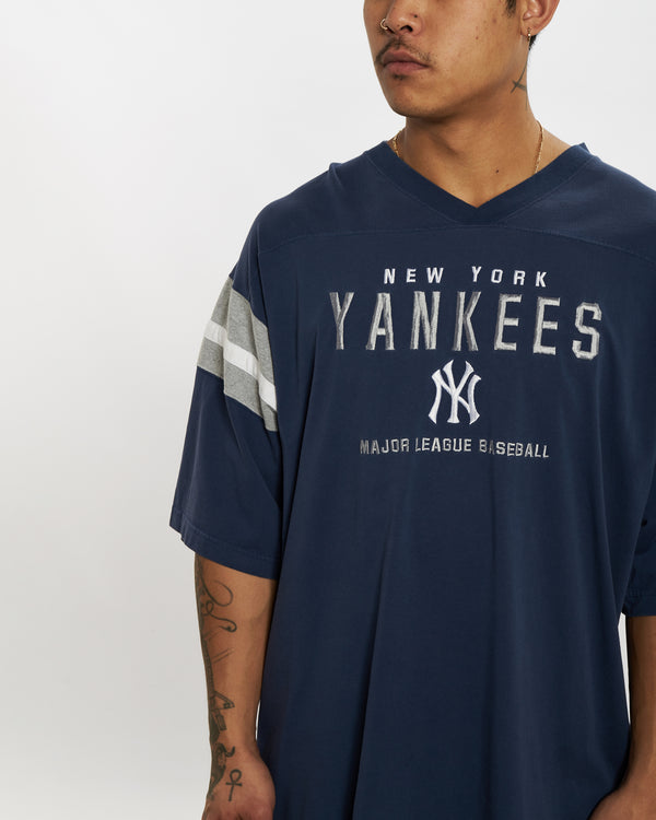 90s MLB New York Yankees Jersey <br>XL