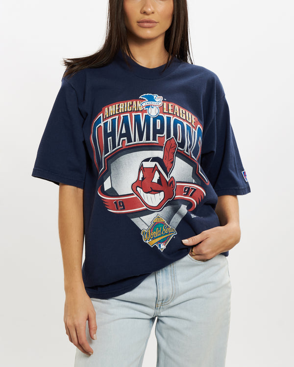 1997 MLB Cleveland Indians Tee <br>S