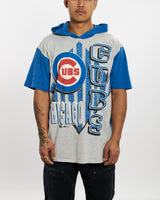 Vintage 1994 MLB Chicago Cubs Hooded Tee <br>XL , The Real Deal , newtown, sydney, australia, thrift store, opshop, preloved, secondhand, sustainable, retro, antique, 70s, 80s, 90s, 2000s, 00s, fashion, clothing, streetwear, trendy, garment, style, boutique, store, shop, archive, sale, cheap, best, top