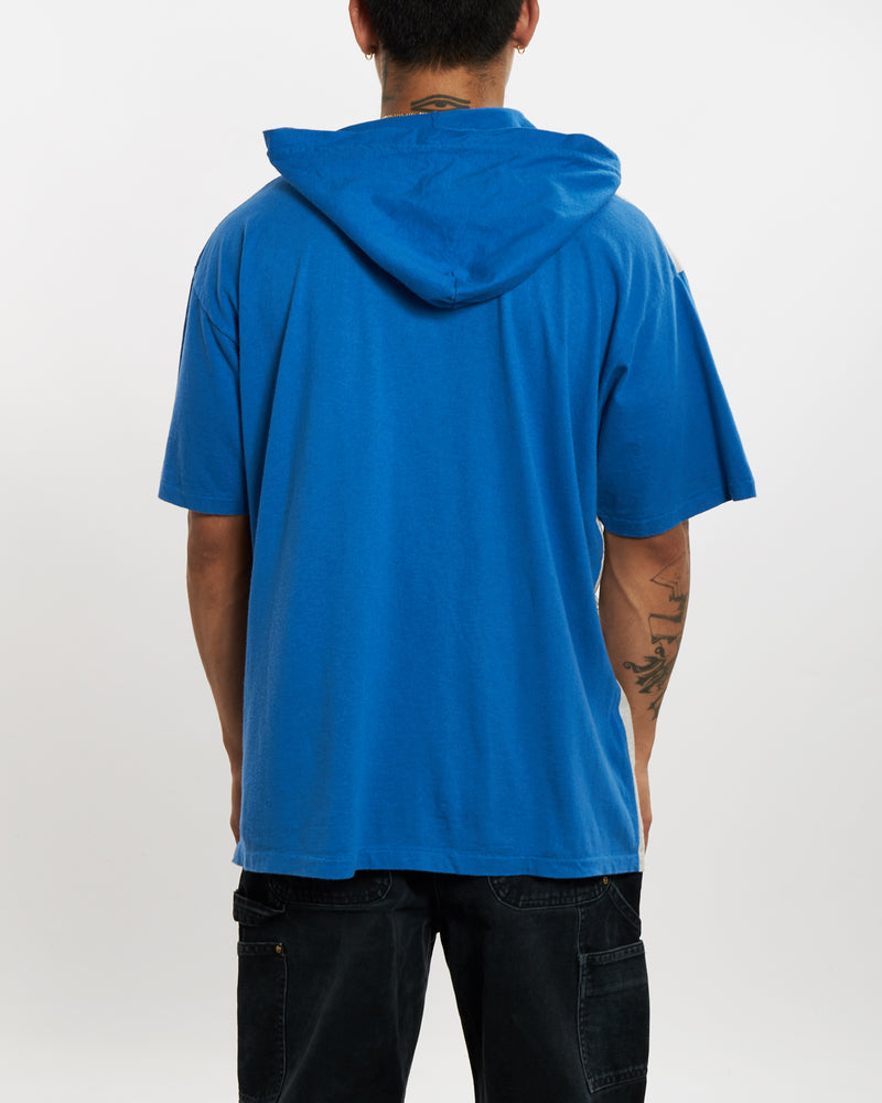 Vintage 1994 MLB Chicago Cubs Hooded Tee <br>XL , The Real Deal , newtown, sydney, australia, thrift store, opshop, preloved, secondhand, sustainable, retro, antique, 70s, 80s, 90s, 2000s, 00s, fashion, clothing, streetwear, trendy, garment, style, boutique, store, shop, archive, sale, cheap, best, top