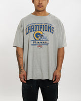 Vintage NFL St. Louis Rams Tee <br>XL , The Real Deal , newtown, sydney, australia, thrift store, opshop, preloved, secondhand, sustainable, retro, antique, 70s, 80s, 90s, 2000s, 00s, fashion, clothing, streetwear, trendy, garment, style, boutique, store, shop, archive, sale, cheap, best, top