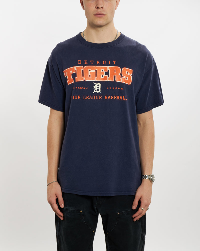 Vintage MLB Detroit Tigers Tee <br>L , The Real Deal , newtown, sydney, australia, thrift store, opshop, preloved, secondhand, sustainable, retro, antique, 70s, 80s, 90s, 2000s, 00s, fashion, clothing, streetwear, trendy, garment, style, boutique, store, shop, archive, sale, cheap, best, top