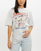 Vintage 90s Major League Baseball Tee <br>S , The Real Deal , newtown, sydney, australia, thrift store, opshop, preloved, secondhand, sustainable, retro, antique, 70s, 80s, 90s, 2000s, 00s, fashion, clothing, streetwear, trendy, garment, style, boutique, store, shop, archive, sale, cheap, best, top