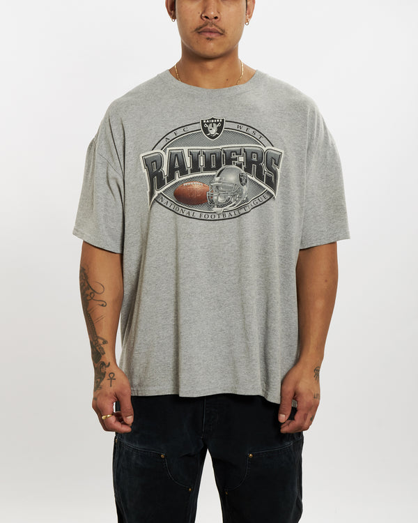 Vintage NFL Oakland Raiders Tee <br>XL , The Real Deal , newtown, sydney, australia, thrift store, opshop, preloved, secondhand, sustainable, retro, antique, 70s, 80s, 90s, 2000s, 00s, fashion, clothing, streetwear, trendy, garment, style, boutique, store, shop, archive, sale, cheap, best, top