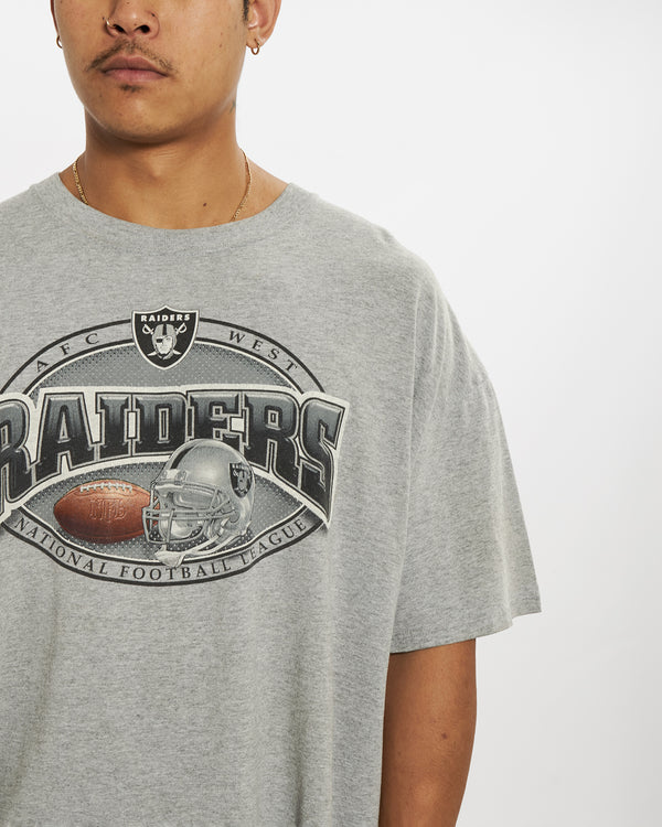 Vintage NFL Oakland Raiders Tee <br>XL , The Real Deal , newtown, sydney, australia, thrift store, opshop, preloved, secondhand, sustainable, retro, antique, 70s, 80s, 90s, 2000s, 00s, fashion, clothing, streetwear, trendy, garment, style, boutique, store, shop, archive, sale, cheap, best, top