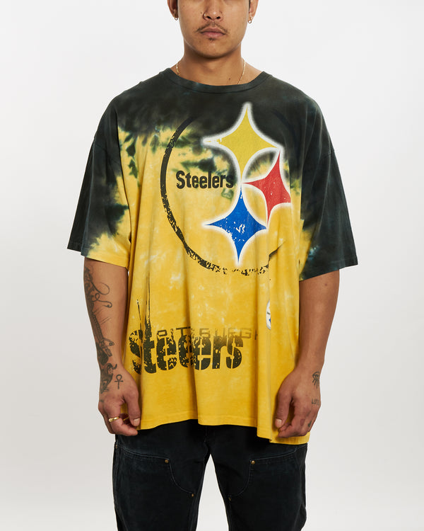 Vintage NFL Pittsburgh Steelers Tie Dye Tee <br>XL