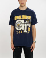 Vintage 1990 NCAA Georgia Tech Yellow Jackets Tee <br>L , The Real Deal , newtown, sydney, australia, thrift store, opshop, preloved, secondhand, sustainable, retro, antique, 70s, 80s, 90s, 2000s, 00s, fashion, clothing, streetwear, trendy, garment, style, boutique, store, shop, archive, sale, cheap, best, top