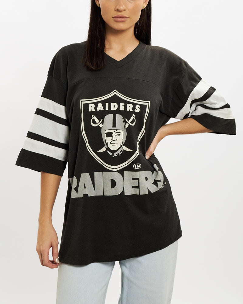 Vintage 80s NFL Oakland Raiders Jersey S - Main Image