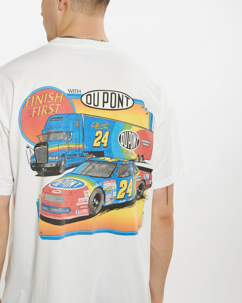 Vintage Racing Tee <br>L , The Real Deal , newtown, sydney, australia, thrift store, opshop, preloved, secondhand, sustainable, retro, antique, 70s, 80s, 90s, 2000s, 00s, fashion, clothing, streetwear, trendy, garment, style, boutique, store, shop, archive, sale, cheap, best, top