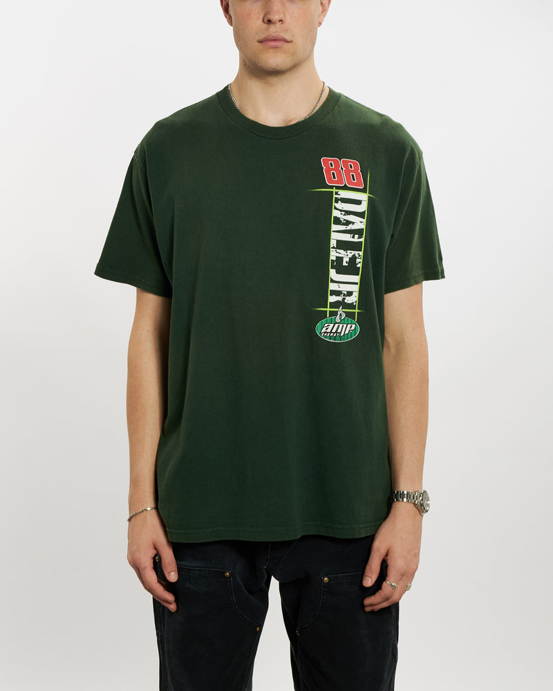 Vintage NASCAR Racing Tee <br>L , The Real Deal , newtown, sydney, australia, thrift store, opshop, preloved, secondhand, sustainable, retro, antique, 70s, 80s, 90s, 2000s, 00s, fashion, clothing, streetwear, trendy, garment, style, boutique, store, shop, archive, sale, cheap, best, top