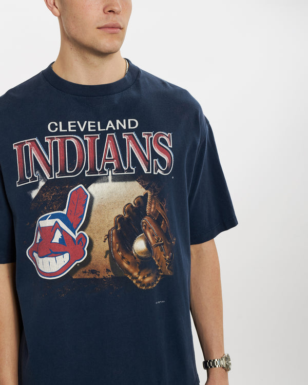 Vintage MLB Cleveland Indians Tee <br>L