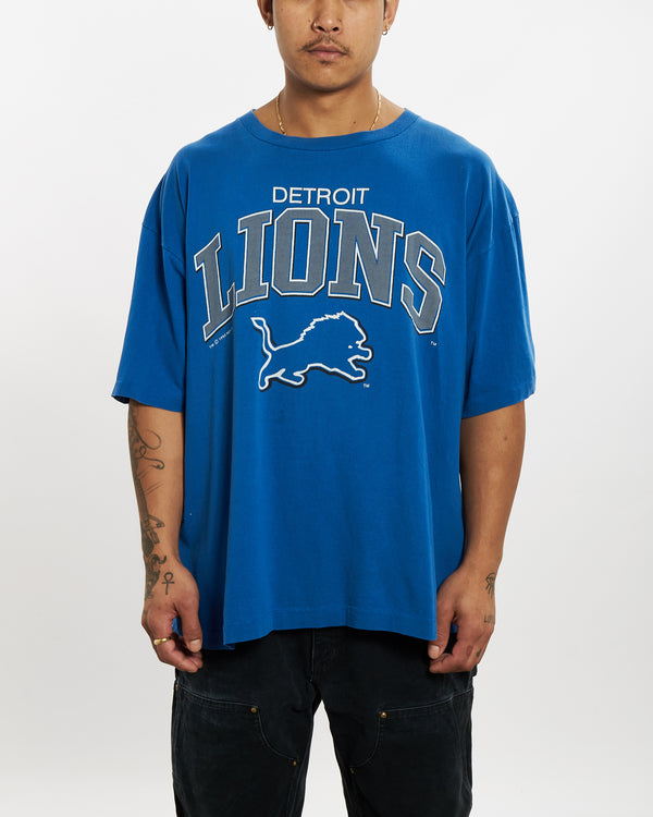 Vintage 1992 NFL Detroit Lions Tee <br>XL , The Real Deal , newtown, sydney, australia, thrift store, opshop, preloved, secondhand, sustainable, retro, antique, 70s, 80s, 90s, 2000s, 00s, fashion, clothing, streetwear, trendy, garment, style, boutique, store, shop, archive, sale, cheap, best, top