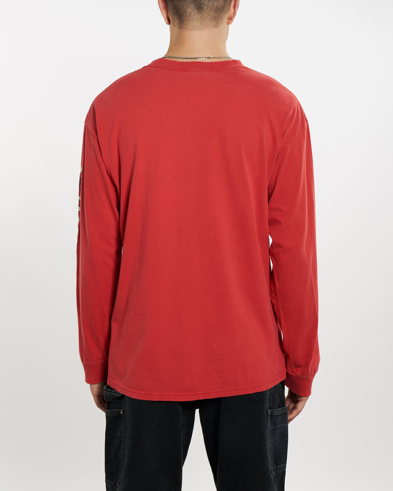 90s Nike Manchester United F.C. Long Sleeve Tee <br>L