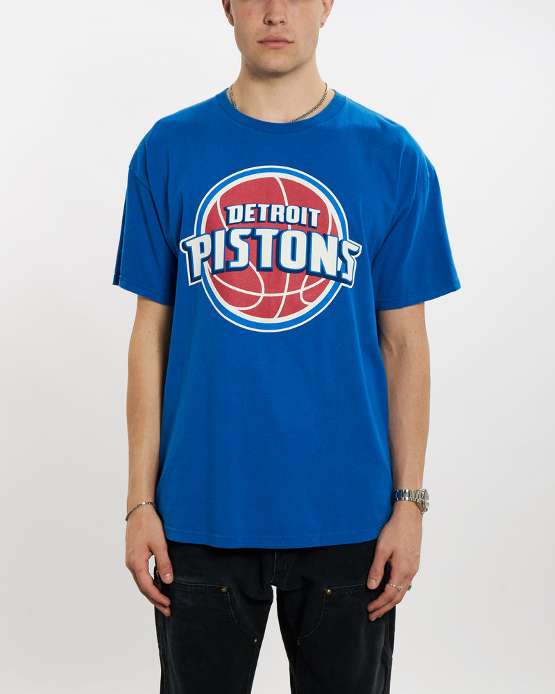Vintage NBA Detroit Pistons Tee <br>L , The Real Deal , newtown, sydney, australia, thrift store, opshop, preloved, secondhand, sustainable, retro, antique, 70s, 80s, 90s, 2000s, 00s, fashion, clothing, streetwear, trendy, garment, style, boutique, store, shop, archive, sale, cheap, best, top