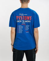 Vintage NBA Detroit Pistons Tee <br>L , The Real Deal , newtown, sydney, australia, thrift store, opshop, preloved, secondhand, sustainable, retro, antique, 70s, 80s, 90s, 2000s, 00s, fashion, clothing, streetwear, trendy, garment, style, boutique, store, shop, archive, sale, cheap, best, top