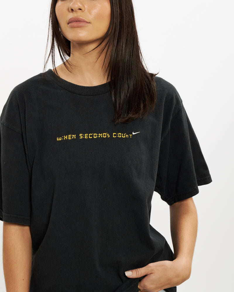 Vintage 90s Nike Tee <br>S , The Real Deal , newtown, sydney, australia, thrift store, opshop, preloved, secondhand, sustainable, retro, antique, 70s, 80s, 90s, 2000s, 00s, fashion, clothing, streetwear, trendy, garment, style, boutique, store, shop, archive, sale, cheap, best, top