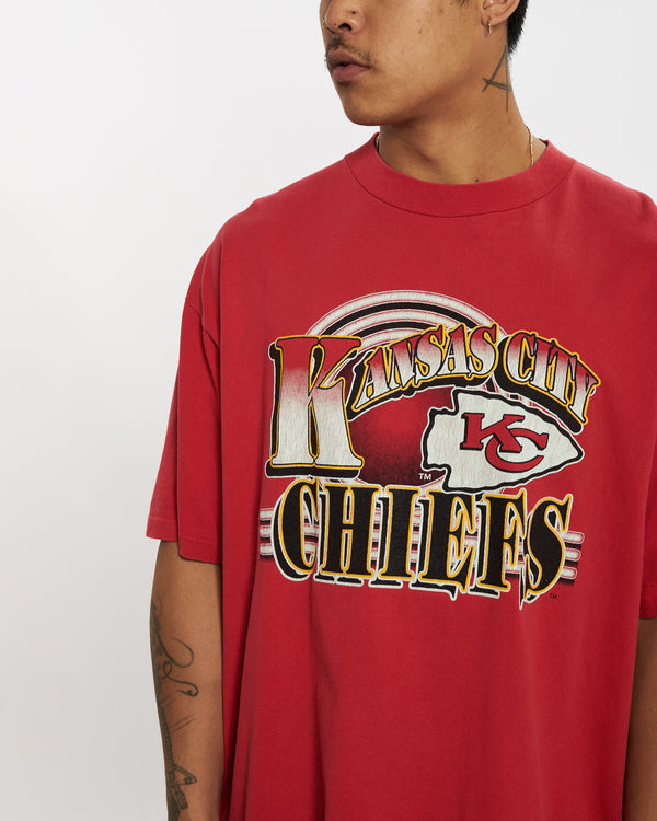 90s NFL Kansas City Chiefs Tee <br>XXL
