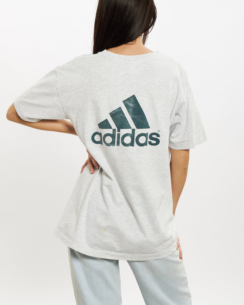 Vintage 1996 Adidas Soccer Tee <br>S , The Real Deal , newtown, sydney, australia, thrift store, opshop, preloved, secondhand, sustainable, retro, antique, 70s, 80s, 90s, 2000s, 00s, fashion, clothing, streetwear, trendy, garment, style, boutique, store, shop, archive, sale, cheap, best, top