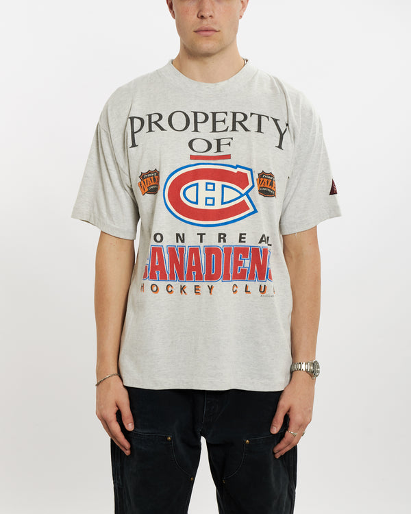 1992 NHL Montreal Canadiens Tee <br>L