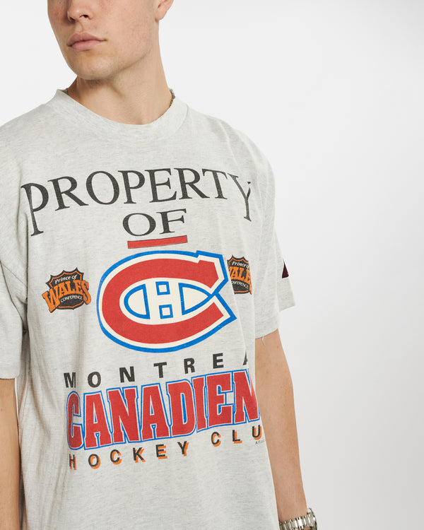 1992 NHL Montreal Canadiens Tee <br>L