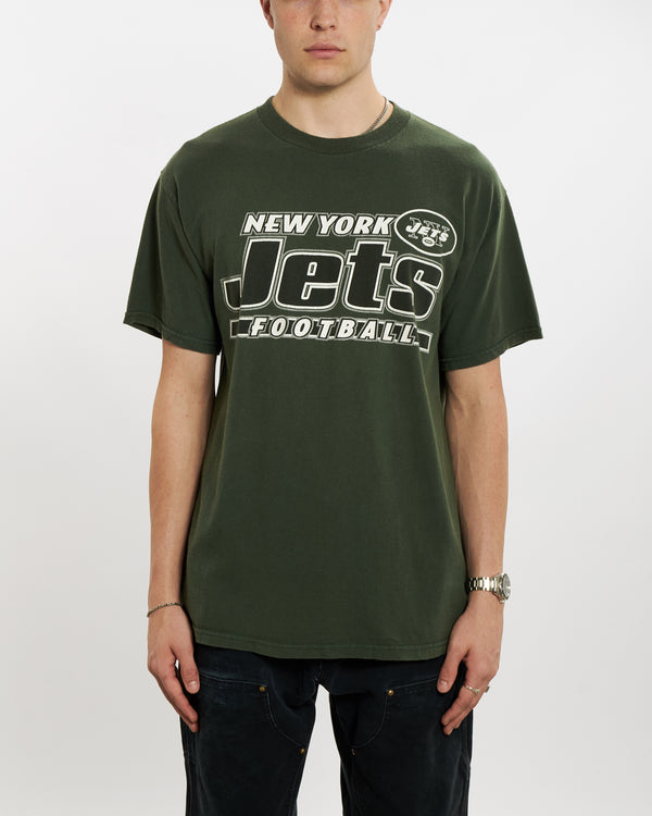 90s NFL New York Jets Tee <br>L