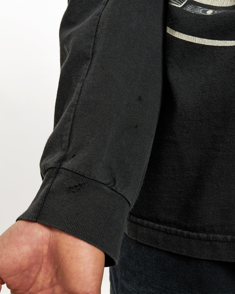 Vintage NASCAR Racing Long Sleeve Tee <br>XL , The Real Deal , newtown, sydney, australia, thrift store, opshop, preloved, secondhand, sustainable, retro, antique, 70s, 80s, 90s, 2000s, 00s, fashion, clothing, streetwear, trendy, garment, style, boutique, store, shop, archive, sale, cheap, best, top