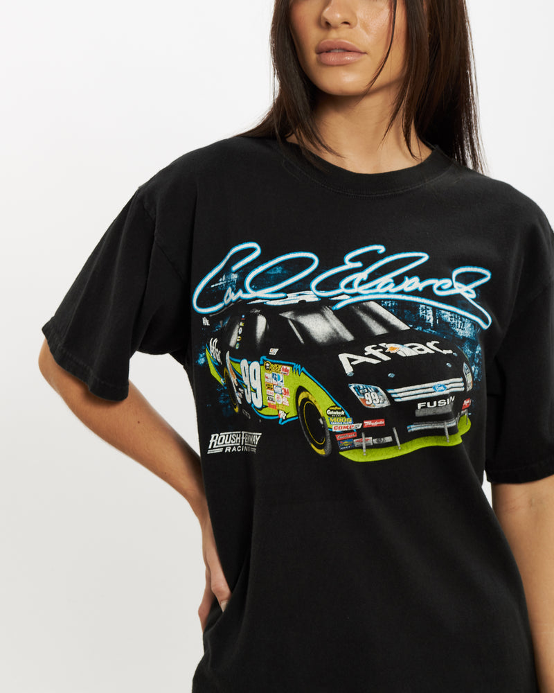 Vintage NASCAR Racing Tee <br>S , The Real Deal , newtown, sydney, australia, thrift store, opshop, preloved, secondhand, sustainable, retro, antique, 70s, 80s, 90s, 2000s, 00s, fashion, clothing, streetwear, trendy, garment, style, boutique, store, shop, archive, sale, cheap, best, top