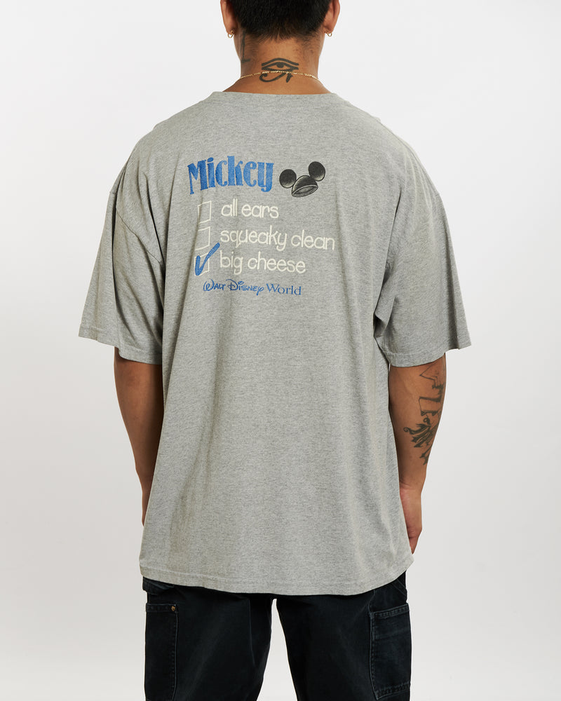 Vintage 90s Disney Mickey Mouse Tee <br>XL , The Real Deal , newtown, sydney, australia, thrift store, opshop, preloved, secondhand, sustainable, retro, antique, 70s, 80s, 90s, 2000s, 00s, fashion, clothing, streetwear, trendy, garment, style, boutique, store, shop, archive, sale, cheap, best, top