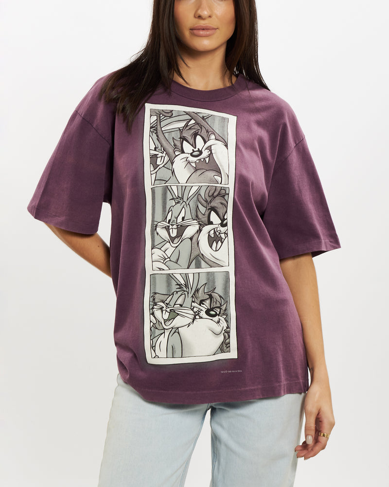 Vintage 1994 Looney Tunes Tee <br>S , The Real Deal , newtown, sydney, australia, thrift store, opshop, preloved, secondhand, sustainable, retro, antique, 70s, 80s, 90s, 2000s, 00s, fashion, clothing, streetwear, trendy, garment, style, boutique, store, shop, archive, sale, cheap, best, top