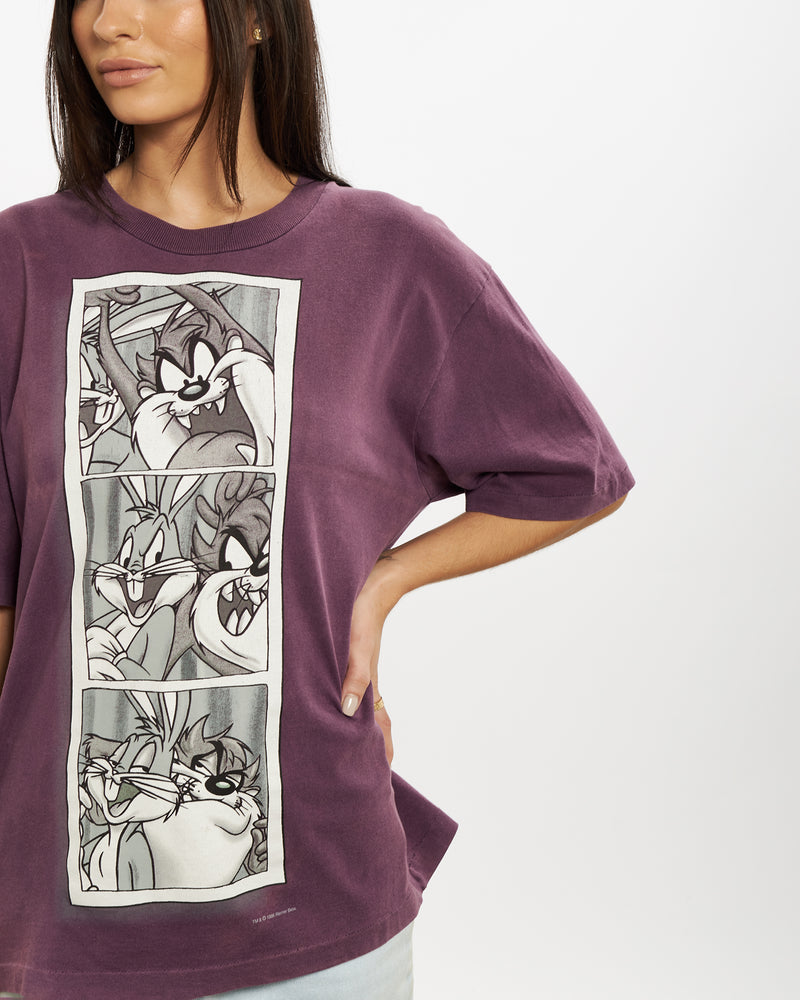 Vintage 1994 Looney Tunes Tee <br>S , The Real Deal , newtown, sydney, australia, thrift store, opshop, preloved, secondhand, sustainable, retro, antique, 70s, 80s, 90s, 2000s, 00s, fashion, clothing, streetwear, trendy, garment, style, boutique, store, shop, archive, sale, cheap, best, top