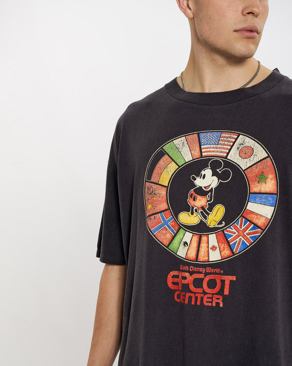 80s Disney Mickey Mouse Tee <br>L