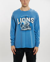 Vintage NFL Detroit Lions Long Sleeve Tee <br>L , The Real Deal , newtown, sydney, australia, thrift store, opshop, preloved, secondhand, sustainable, retro, antique, 70s, 80s, 90s, 2000s, 00s, fashion, clothing, streetwear, trendy, garment, style, boutique, store, shop, archive, sale, cheap, best, top