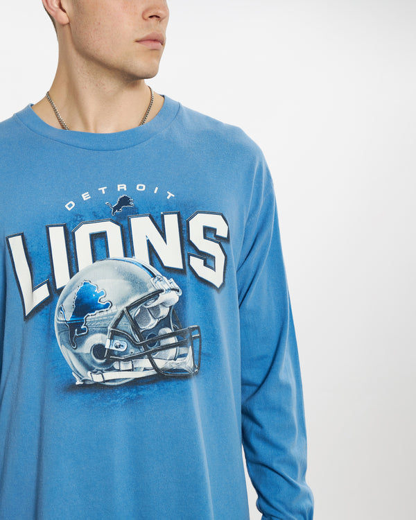 Vintage NFL Detroit Lions Long Sleeve Tee <br>L