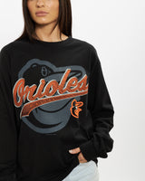 Vintage MLB Baltimore Orioles Long Sleeve Tee <br>S , The Real Deal , newtown, sydney, australia, thrift store, opshop, preloved, secondhand, sustainable, retro, antique, 70s, 80s, 90s, 2000s, 00s, fashion, clothing, streetwear, trendy, garment, style, boutique, store, shop, archive, sale, cheap, best, top