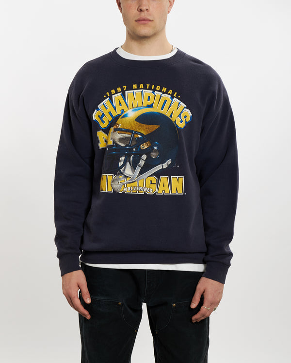 1997 University of Michigan Wolverines Sweatshirt <br>L