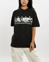 Vintage 90s Adidas Soccer Tee <br>M , The Real Deal , newtown, sydney, australia, thrift store, opshop, preloved, secondhand, sustainable, retro, antique, 70s, 80s, 90s, 2000s, 00s, fashion, clothing, streetwear, trendy, garment, style, boutique, store, shop, archive, sale, cheap, best, top