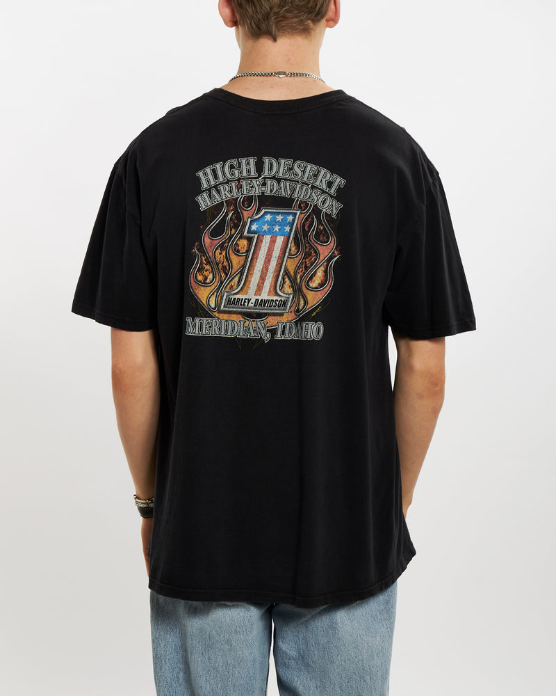 Vintage Harley Davidson Tee <br>L , The Real Deal , newtown, sydney, australia, thrift store, opshop, preloved, secondhand, sustainable, retro, antique, 70s, 80s, 90s, 2000s, 00s, fashion, clothing, streetwear, trendy, garment, style, boutique, store, shop, archive, sale, cheap, best, top