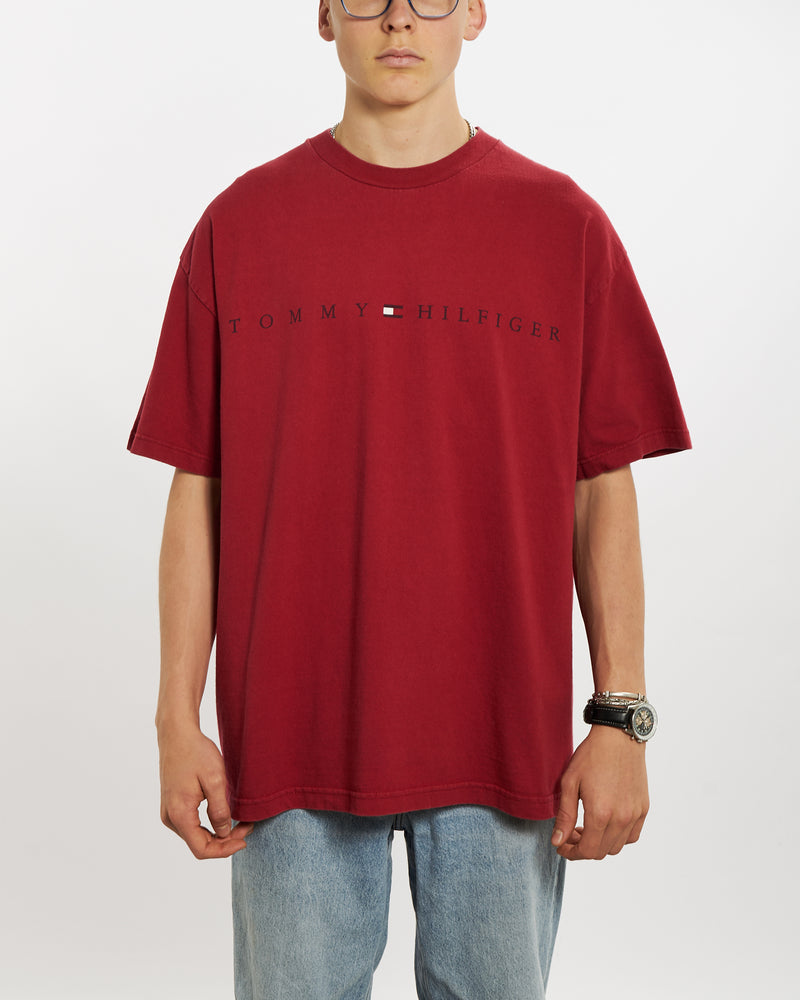 Vintage 90s Tommy Hilfiger Tee <br>L , The Real Deal , newtown, sydney, australia, thrift store, opshop, preloved, secondhand, sustainable, retro, antique, 70s, 80s, 90s, 2000s, 00s, fashion, clothing, streetwear, trendy, garment, style, boutique, store, shop, archive, sale, cheap, best, top