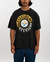 Vintage 1997 NFL Pittsburgh Steelers Tee <br>L , The Real Deal , newtown, sydney, australia, thrift store, opshop, preloved, secondhand, sustainable, retro, antique, 70s, 80s, 90s, 2000s, 00s, fashion, clothing, streetwear, trendy, garment, style, boutique, store, shop, archive, sale, cheap, best, top